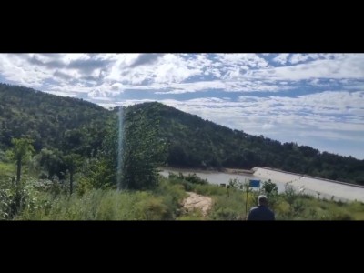 昆嵛山周边临近水库山峦图3